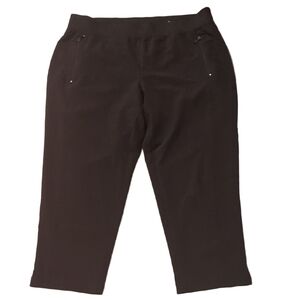 Zenergy By Chico's Black Golf Pants Size 2